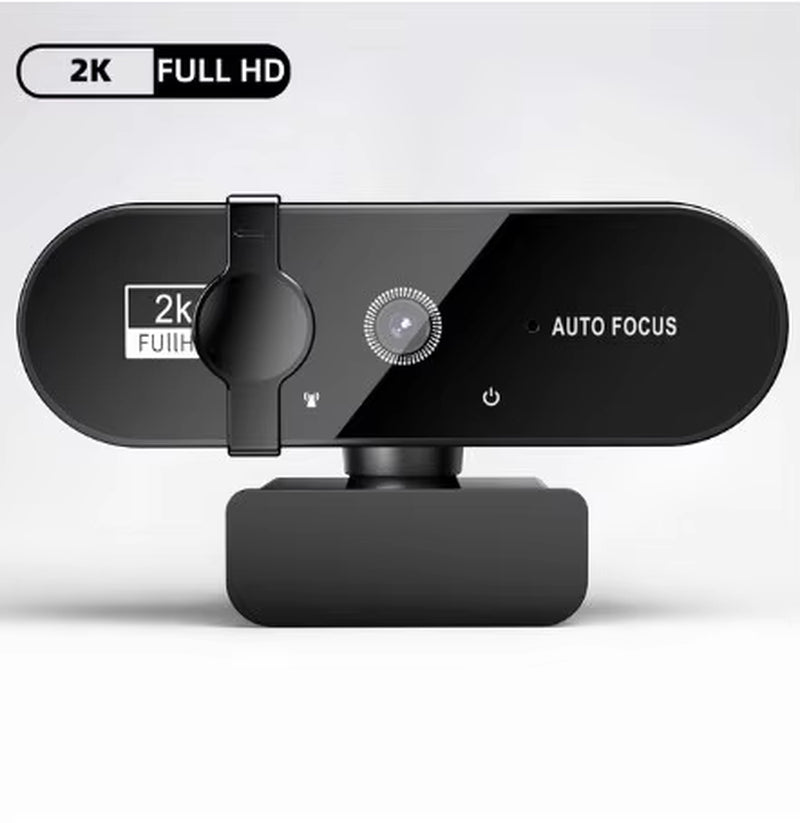 4K Webcam 1080P Mini Camera 2K Full HD Webcam with Microphone 30Fps USB Web Cam for Auto Focus PC Laptop Video Shooting Camera