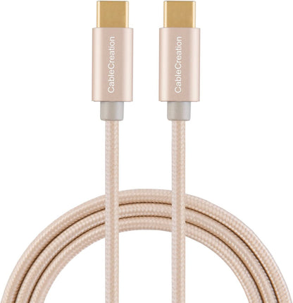 USB C to USB C Cable 10Feet USB Type C Braided Data & Charging Cable Compatible with Ipad Pro 2020/2019/2018, Macbook(Pro), Galaxy S9/S9+, Pixel XL 2, and More